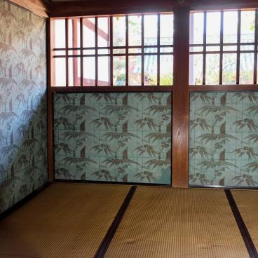 Manshu-in (Kyoto), salle des bambous (Take no ma)