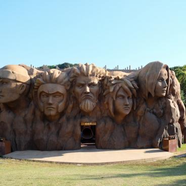 Nijigen no Mori, Naruto & Boruto Shinobi-Zato, monument des Hokage