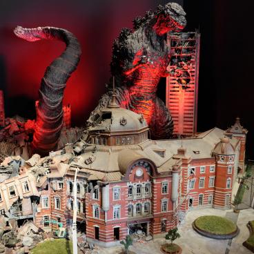 Nijigen no Mori, Godzilla Interception Operation Awaji, maquette de film au musée