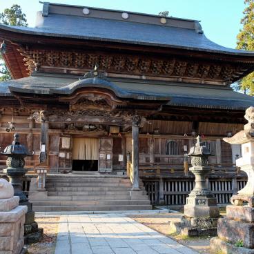 Oku Aizu (Yanaizu), pavillon du temple Enzo-ji