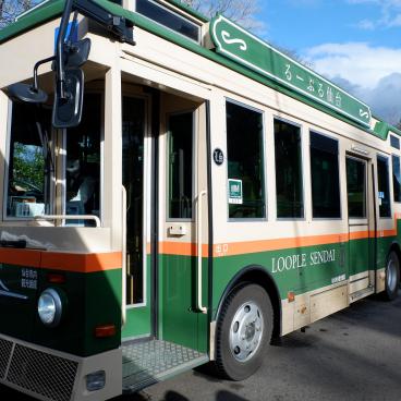 Sendai, bus Loople 