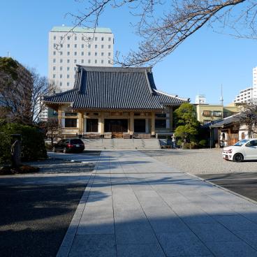 Koto à Tokyo, quartier Kiyosumi-Shirakawa, temple Reigan-ji 2