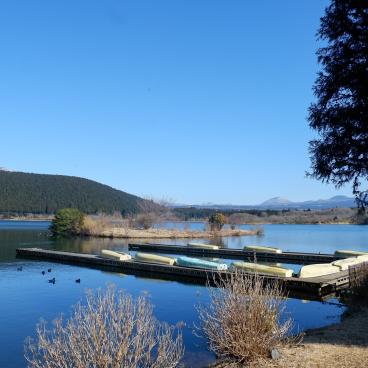 Lac Tanuki (Fujinomiya), location de barques pour canoter
