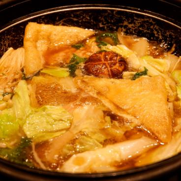 Izakaya Hana no Mai Edo-Tokyo Museum Mae (Ryogoku), chanko-nabe prêt à manger