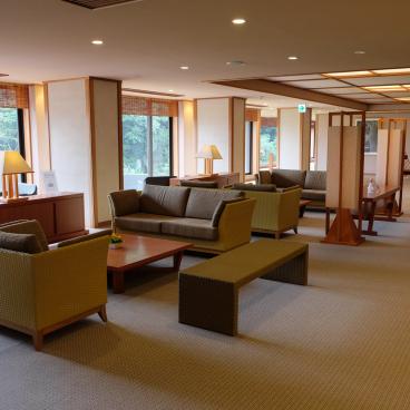 Shiojitei (Toba), salle de repos commune de l'hôtel