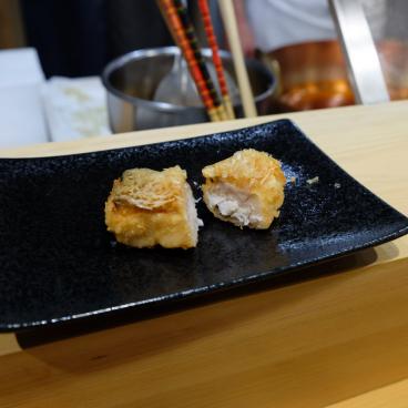 Tempura Tobari, tempura de poisson blanc