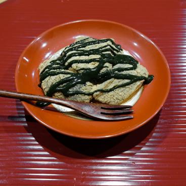 Tempura Tobari, dessert warabi-mochi