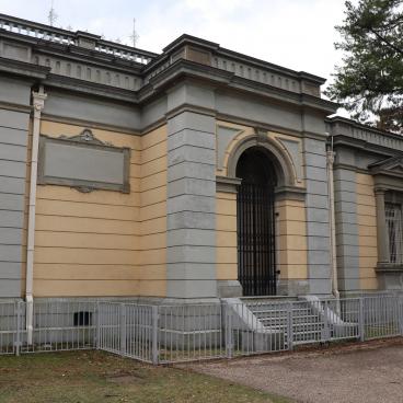 Musée national de Nara, bâtiment de style occidental qui abrite la Salle des Sculptures Bouddhiques de Nara