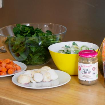 Atelier "les piliers de la cuisine japonaise", préparation des légumes