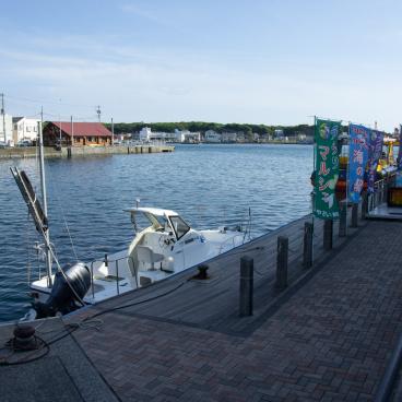 Miura, bateaux de pêche et de tourisme au port de Misaki