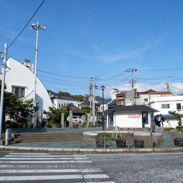 Miura, rue autour du port de Misaki