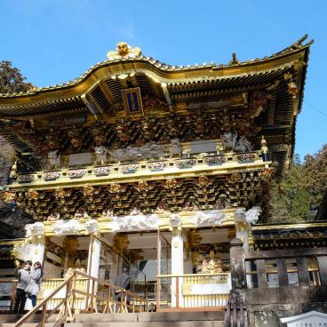 Toshogu à Nikko, porte Yomeimon rénovée