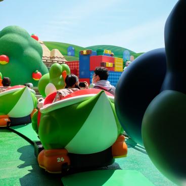 Super Nintendo World (USJ, Osaka), attraction Yoshi's Adventures