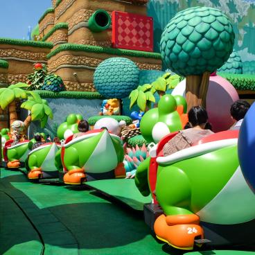 Super Nintendo World (USJ, Osaka), attraction Yoshi's Adventures 3