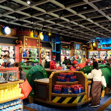 Super Nintendo World (USJ, Osaka), boutique 1UP Factory