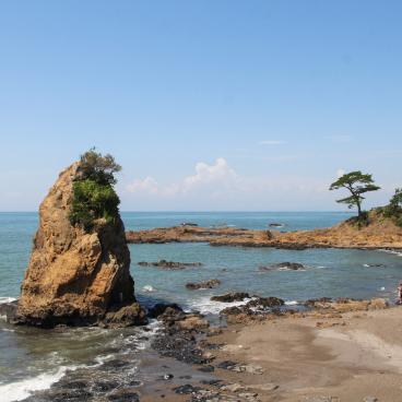 Yokosuka, parc Tateishi côté ouest et baie de Sagami