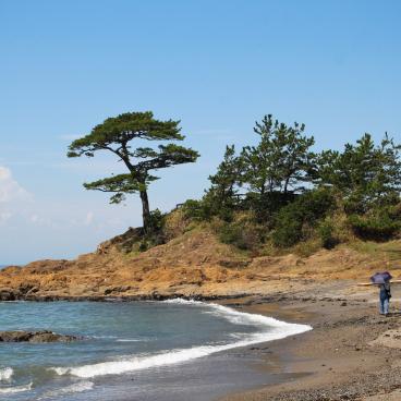 Yokosuka, parc Tateishi côté ouest et baie de Sagami 2