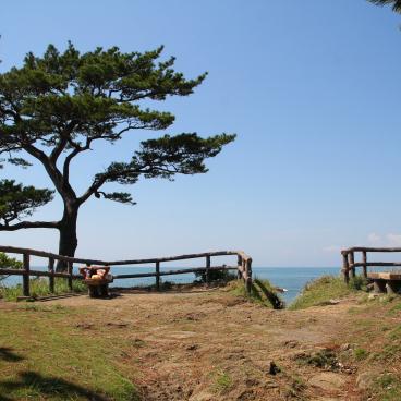 Yokosuka, parc Tateishi côté ouest et baie de Sagami 3
