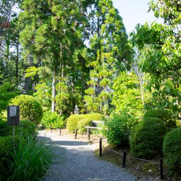 Josho-ji (Kyoto), espace vert du temple