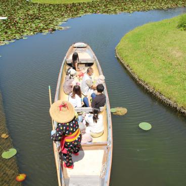 Parc Suigo Sawara Ayame (Katori, Chiba), promenade en barque 2
