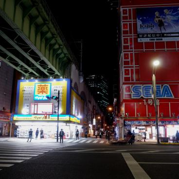 Tokyo dans le noir sous état d'urgence, Akihabara 5