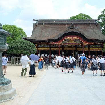 Dazaifu Tenman-gu (Fukuoka), pavillon principal du sanctuaire dédié à Tenjin