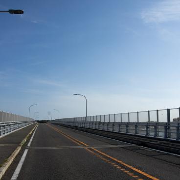 Jogashima (Miura), traversée du pont Jogashima-ohashi