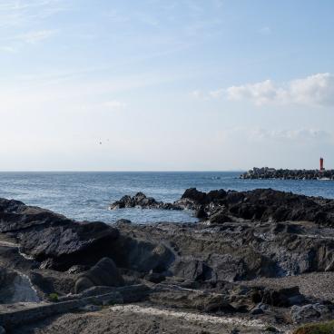 Jogashima (Miura), côte rocheuse au sud-ouest de l'île 4