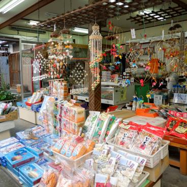 Jogashima (Miura), boutique locale de souvenirs
