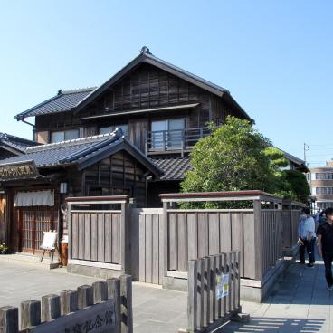 Sawara (Katori, Chiba), bâtisse traditionnelle du quartier préservé