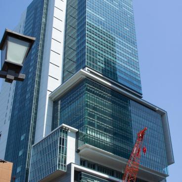 Hikarie (Shibuya), façade de l'immeuble