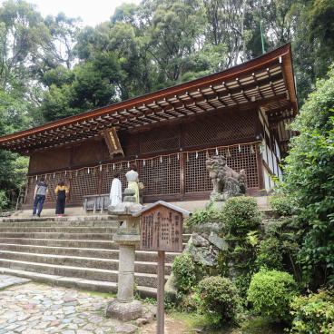 Ujigami-jinja, pavillon principal Honden du sanctuaire