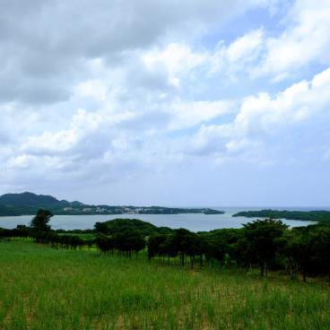 Ishigaki, littoral côtier à la pointe ouest de l'île