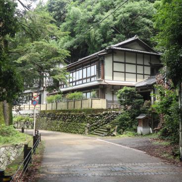 Barrage d'Amagase (Uji), le long du sentier de randonnée