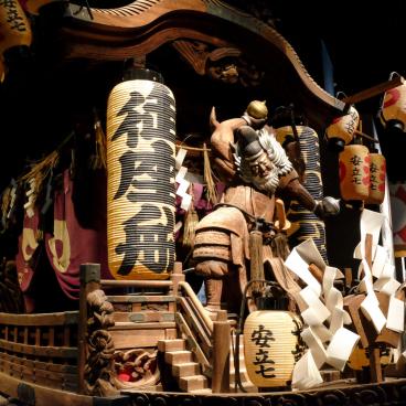 Musée de l'histoire d'Osaka, char de festival Gozabune