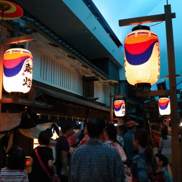 Musée Konjakukan (Osaka Museum of Housing and Living), reproduction d'une rue de Tenjinbashi 3