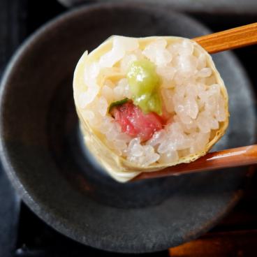 Restaurant Nikko Yubamaki Zen, maki de Yuba et bœuf de Tochigi 