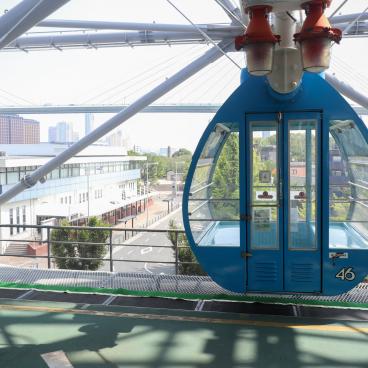 Tempozan (Osaka), cabine classique de la Grande roue