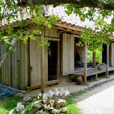 Yaimamura (Ishigaki), maison traditionnelle de pêcheur