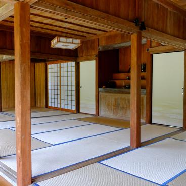 Yaimamura (Ishigaki), intérieur de la résidence traditionnelle Ohama