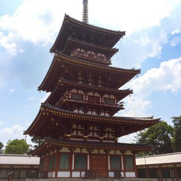 Yakushi-ji (Nara), pagode de l'Ouest Saitô