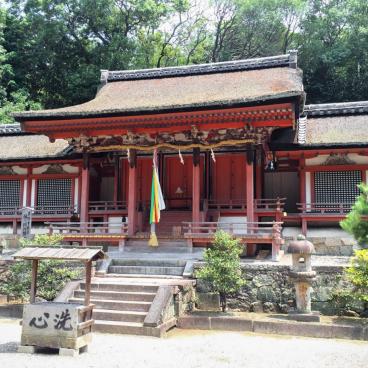 Yakushi-ji (Nara), sanctuaire Yasumigaoka Hachiman-gu