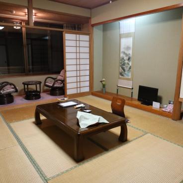 Chikuden Saryo (Taketa, Oita), intérieur d'une chambre du ryokan