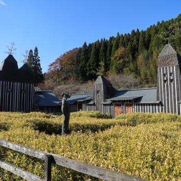 Nagayu Onsen (Taketa, Oita), bâtiments Lamune Onsen