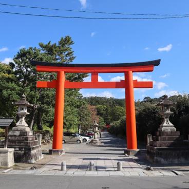 Yoshida-jinja (Kyoto), grand Torii à l'entrée du sanctuaire 3