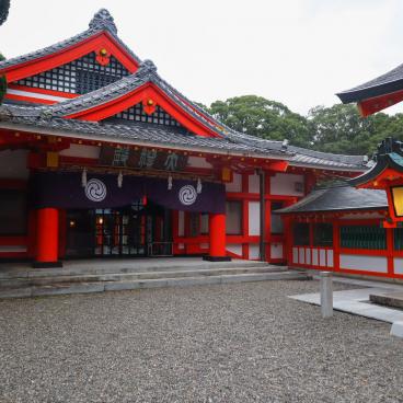 Kumano Hayatama Taisha, pavillon secondaire du sanctuaire