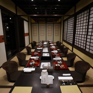 Miyama Sanso (Kurokawa Onsen), dîner privé Kaiseki