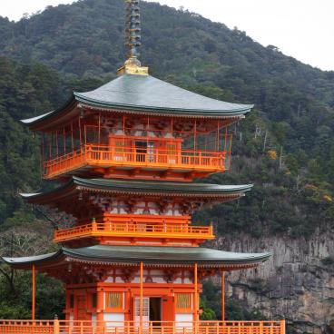 Kumano Nachi Taisha, pagode du Seiganto-ji