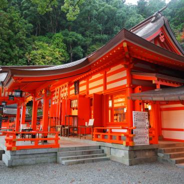 Kumano Nachi Taisha, bâtiment de culte Haiden du sanctuaire