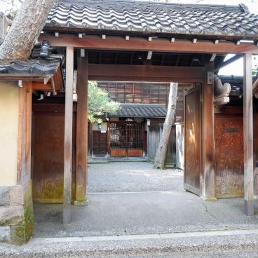 Nagamachi (Kanazawa), entrée de la résidence de samurai Bukeyashiki Oya-ke